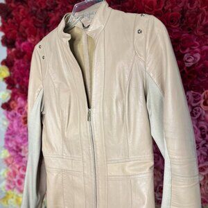 AnnaRita N | Women’s Leather Jacket - Size 8
